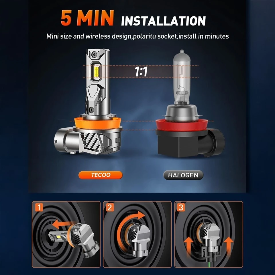 Car LED Light H11 Headlight Lamps best